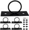 Hanger Hooks Indoor Ceiling | Stainless Steel Hammock Stand Suspension Frame Hanger,Rope Support Holder Anti Rust Drop Ring Brackets for Gardens Cable Decks
