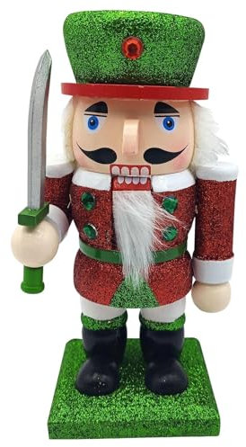 scyca Schiaccianoci di Natale, bambola di Natale, schiaccianoci tradizionale, schiaccianoci in legno, per le vacanze, per le feste