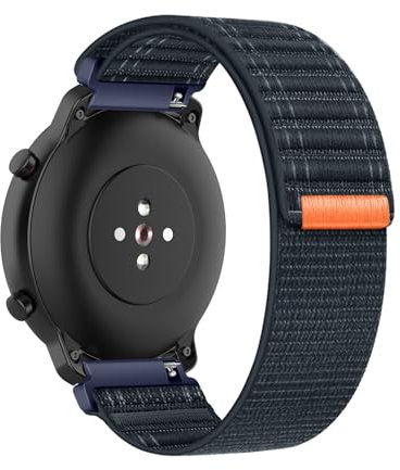 Nylon Armbänder für COROS PACE 2/ APEX 42mm Armband, Elastisches Stoff Atmungsaktiv Verstellbares Sportarmband für Herren Damen Loop Ersatzarmband mit COROS PACE 2/ APEX 42mm Uhrenarmband (C,M)