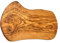 Küchenmaster Olivenholz Schneidebrett im Naturschnitt (34-36 cm)