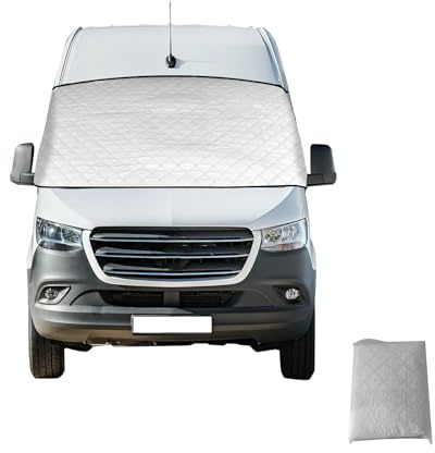 Auto Windschutzscheiben Abdeckung Windschutzscheibe für Mercedes Sprinter 2006-2018, Sonnenschutz, UV-Schutz für Sommer, Sonne, Staub, Schnee, EIS, Frost