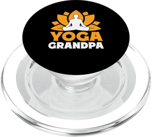 Yoga Opa Ruhestandsplan Yogi Großvater Meditation PopSockets PopGrip für MagSafe