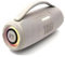 EASY SPEED T&G Altavoces Bluetooth Potentes 5.3,Altavoz Portatil Bluetooth Impermeable,Conexiones USB (Tipo-C), Aux, Radio FM,Alcance 10 Metros,para Exterior,Gris Pastel