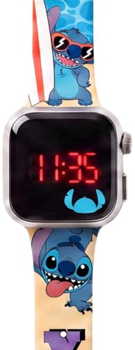 Lilo & Stitch Diakis Montre numérique LED pour enfant