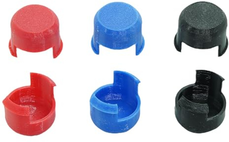 Druckknopf 2er Set für FUXTEC und KESSER Bollerwagen - als Ersatzteil - mehrere Farben - ganz einfache Montage (Blau)