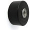 50 x 22 mm Bohrung 8 Kunststoffrolle Polyamid Doppelte Lagerung Paletten Fixierer Rad für Hubwagen Nylon Rolle Ø 50 mm mit Kugellage