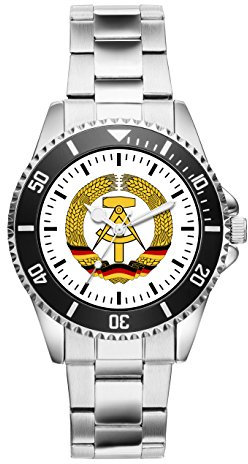 KIESENBERG DDR Geschenk Artikel Idee Fan Uhr D-1171
