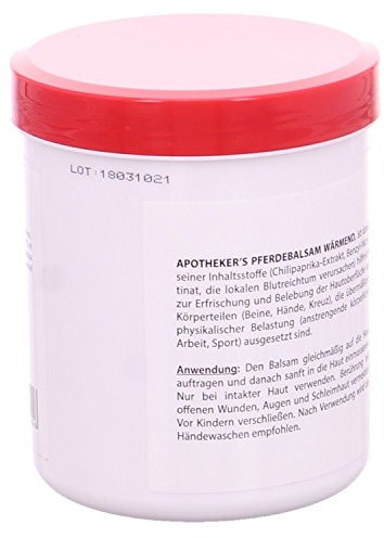 Pferdebalsam Chili 500ml - Apotheker's