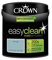 2.5L CROWN Easy Clean MATT Emulsion Multi Surface Paint That can be Used on Walls, Ceilings, Wood and Metal. Stain & Scrub Resistant Formula – Duck Egg
