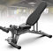 FZYE Zusammenklappbare 90 ° Sit-Ups, verstellbare Neigungs-Klappbank, Hantelbank mit Beinstrecker und Beinbeuge für Heim-Fitness-Bauchübungen, Flache Neigungsneigung, Mehrzweck (Nicht a