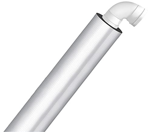 WFENG Rohrisolierung ID 50mm-160mm für Outdoor Rohrisolierung Heizungsrohre, Flammhemmend/Geräuschdämpfend 1m Lang/Thickness 2cm / 160mm ID