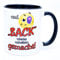 und Zack wieder unbeliebt gemacht Tasse Arbeit Lustig Büro Handwerker Arbeitskollegen Kollegin Kollege Chef Fun Becher mit Spruch Kaffeetasse witzig Angeber Wortschatz proll Sachen Nerd klug schlau