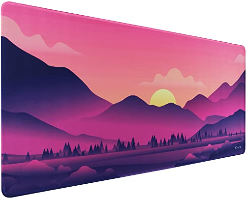 Xcosmic Gaming Mouse Pad, 900 x 400 mm Large Mouse Mat, Anime Mouse Pad, XXL Mouse Mat, Office Desk Mat Large Size, Personalized Design Extended Laptop Desk Pad for Gaming Office Home(UK08 x pursun)