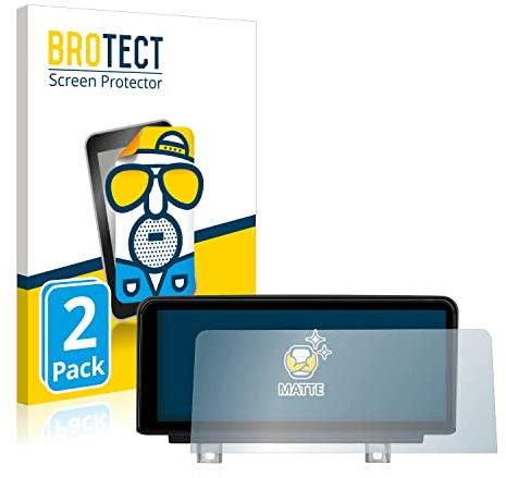 BROTECT Schutzfolie für Koason BMW 3 Series 10.25 | 2 Stück Entspiegelnder Displayschutz Made in Germany Matte Displayschutz-Folie Anti-Reflex Anti-Fingerprint Einfache Montage