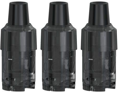 SMOK RPM 25W, cartucho, 2 ml, paquete de 3, sin bobinas, negro, sin nicotina