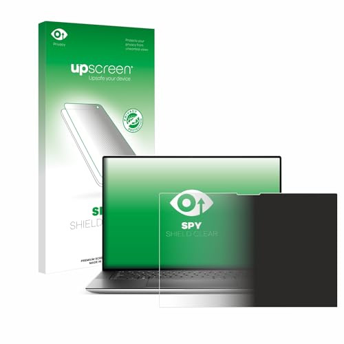 upscreen Anti-Spy Blickschutzfolie für Dell XPS 15 9530 Touch Made in Germany, Privacy Screen Displayschutz-Folie [Sichtschutz, Blaulichtfilter]