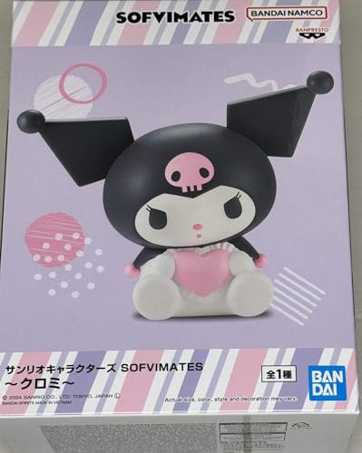 Banpresto Figura de Acción Kuromi Sanrio - Sofvimates 11 cm, Multicolor, BP89255P