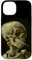Hülle für iPhone 14 Van Gogh Malerei Kopf des Skeletts Zigarette Kunst Telefon Abdeckung