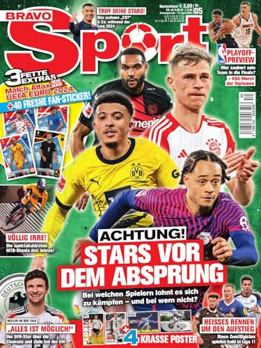 Bravo Sport 5/2024 Stars vor dem Absprung