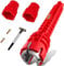Wieat Plumbing Tap Spanner Set, 8 in 1 Multifunction Plumbing Tools, Basin Wrench,Plumbing Pipe Spanner Tool, for Toilet Bowl,Kitchen, Plumbing Wrench Spanner, Sink Faucet Installer Wrench Socket Kit