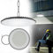 HENGMEI 200W LED UFO Industriebeleuchtung High Bay Light, 10000LM LED Hallenbeleuchtung Industrielampe Ultradünne Lampe Hallenstrahler, IP65 Wasserdichte 6000K-6500K Kaltweiß
