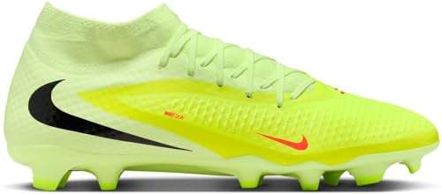 Nike Herren Phantom 6 High Academy Multi-Ground Fußballschuhe, Hyper Crimson/Black/Limelight, 42.5