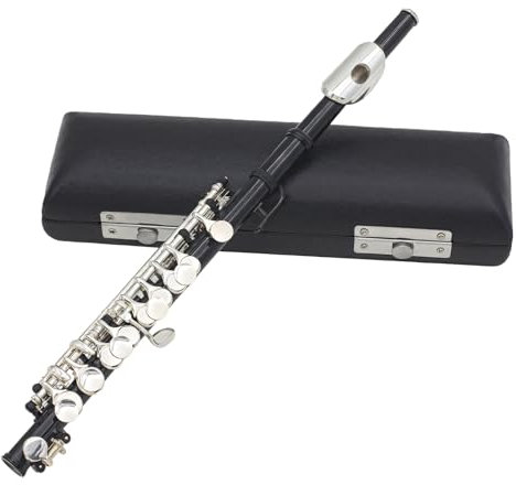 16-Loch-Piccolo in C-Tune, Präzisions-E-Taste für Schüler und Anfänger, Schutzhülle und Zubehör im Lieferumfang enthalten