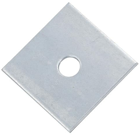 Square Plate Washer M10 50mm x 50mm Galvanised Timber Wood Fastener 20PK