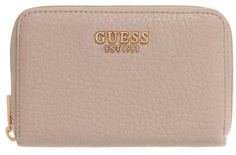 GUESS Geldbörse Marsha SLG Medium Zip Around Wallet Light Taupe beige