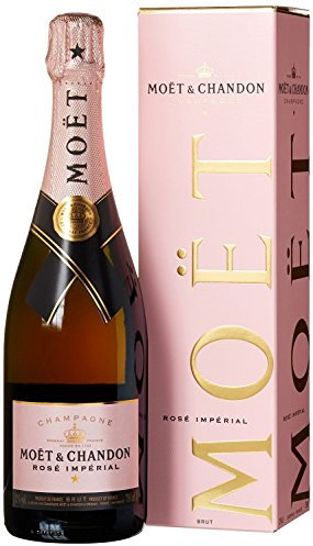 Champagne Moët & Chandon Rose Impérial, Geschenkpackung, 4er Pack (4 x 0,75L)