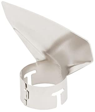 WAGNER Protection Nozzle for FURNO Heat Guns - for Protecting Glass When Processing Window Frames, 75 mm