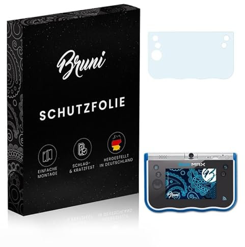 Bruni Protecteur d'écran compatible avec VTech Storio Max 5 Film Protecteur, cristal clair Écran protecteur (2X)