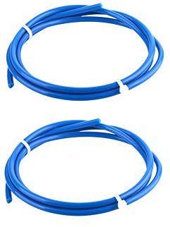 S SIENOC 2 x 1M PTFE Teflon Tube 2mm ID 4mm OD Für 1.75mm Filament 3D Drucker Blau