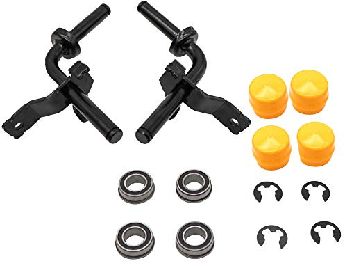 KIPA GY22251BLE GY22252BLE Lenkspindel-Set für John Deere LA100 LA105 LA115 LA120 Rasenmäher Traktoren, ersetzt MPN GY21049BLE, GY21050BLE, langlebig