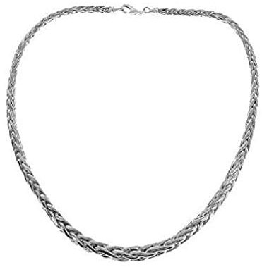 Collier maille palmier Argent massif 925/1000 Qualité Bijouterie