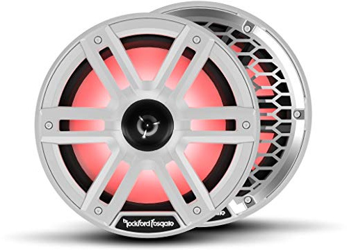 Rockford Fosgate Color Optix M2-8H - 20 cm 2-Wege-Lautsprecher mit 1200 Watt (RMS: 300 Watt) - weiß