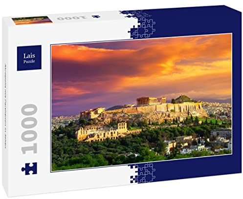 Lais Puzzle Akropolis mit Parthenon in Athen 1000 Teile