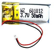 Die Hersteller liefern 601012 (50 MAH) 3,7 V On-Ear-Bluetooth-Headset-Polymer-Lithium-Ionen-Akku