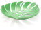 balvi Früchteschale Monstera Farbe Grün In Form eines Blattes Metall
