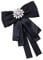 Broche De Cravate En Nœud De Fabrication Artisanale Raffinée Épingle De Noire Nœud Pour Femme Épingle De Chemise À La Mode Pour Les Occasions