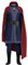 Dr Strange Cosplay-Kostüm, Film-Multiverse des Wahnsinns, Superhelden-Overall, roter Kragen, Umhang, Outfit für Halloween, Karneval, Party, Outfits für Erwachsene und Kinder