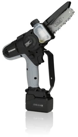 Potatore a catena KVS5500 cordless PV360 Batteria al litio ricaricabile 14.4V 4.0Ah | Serbatoio olio integrato con livello visibile