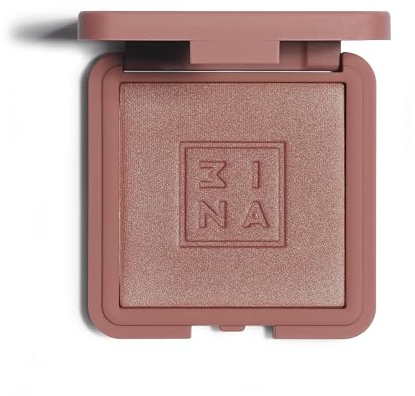 3INA MAKEUP - The Blush 590 - Brown red Natural Silky Finish - Luminous Pressed Mineral Powder Cheek - Iluminating - Buildable - Long Lasting Formula - Vegan - Cruelty Free, (1 er Pack), 54 gr