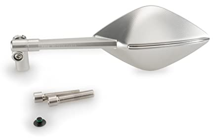 Puig 21125D Stangenspiegel optimierte Aerodynamik, Eloxiert