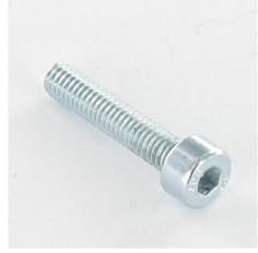 Vis métaux CHC BTR M6X25 Filetage total Classe 8.8 Clé de 5 HC5 Acier zingué-1 piece