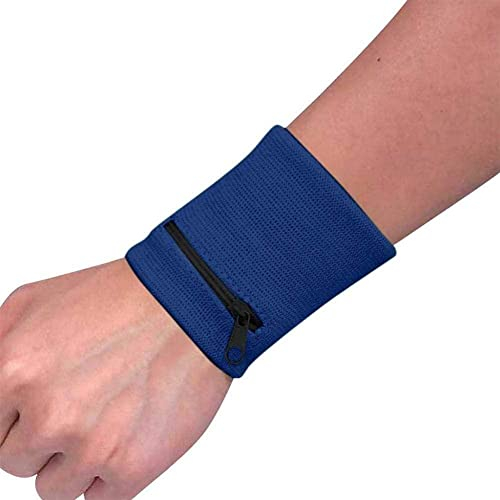 Mini-Mann-Frauen-Handgelenk-Mappen-Beutel-Band-Eignungs-Sport-Reißverschluss-Radfahren-Münzen-Baumwollbeutel-Handgelenk-Geldbeutel-sicheres Armband G8E5 laufendes