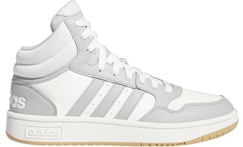 adidas Damen Hoops 3.0 Mid Classic Shoes Schuhe, Cloud White/Grey Two, 40 2/3 EU