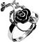ABOOFAN Bague Rose Bague De Cocktail Bague D'Anniversaire Bague De Branche Déclaration Bague Fleur Anneau Ouvert Anneaux Pour Adolescentes Bagues Minimalistes Pour Femmes Les Fleurs