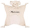 TYRY.HU Babydecke mit Namen Personalisierte Schmusetuch Kuscheldecke Schnuffeltuch Strick Geschenk zur Geburt(Rassel Elefanten)