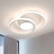 Comely Moderne LED Deckenleuchte, 42W 4350LM LED Deckenlampe Rund, Weiße LED Deckenbeleuchtung Groß für Schlafzimmer, Badezimmer, Küche, Flur, Neutrales Licht 4500K
